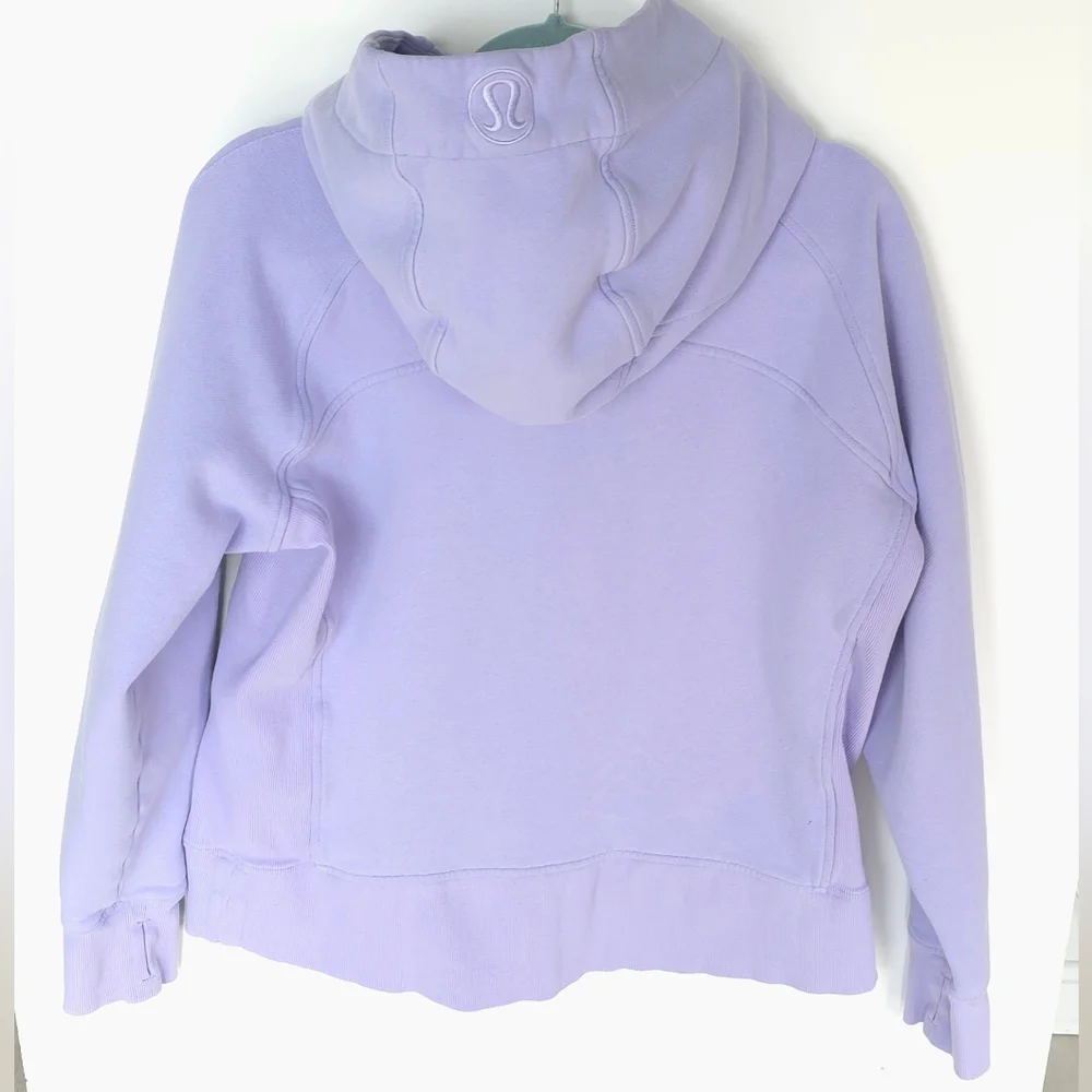 Lululemon Scuba Hoodie Sheer Violet Size 16 - Picture 7 of 9
